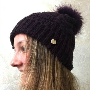 EXPRESS Purple Beanie